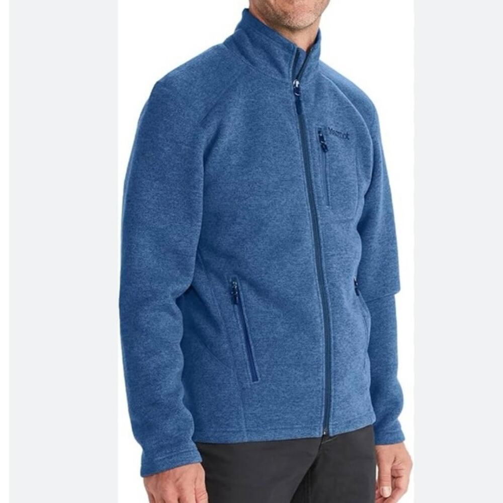 Marmot Blue Zip Jacket Men's Size Large